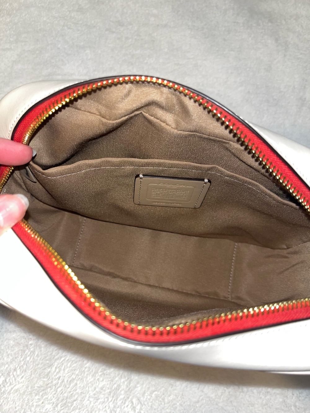 Coach Jamie Camera Bag with Heart Cherry Print - Picture 6 of 10